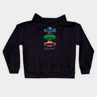 Plymouth American Muscle Car Kids Hoodie